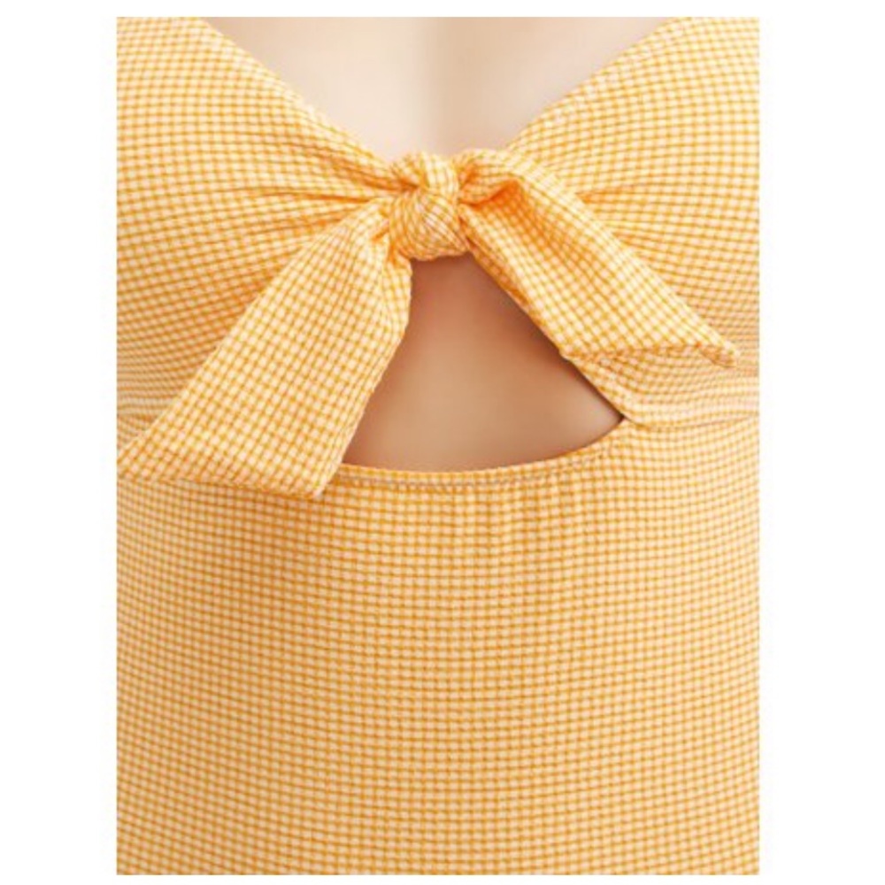 💜No Boundaries Juniors’ PiqueBunnytie 1PcSwimsuit - Picture 3 of 8